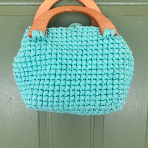 Vintage Crochet Handbag Summer handbag - Picture 4 of 9